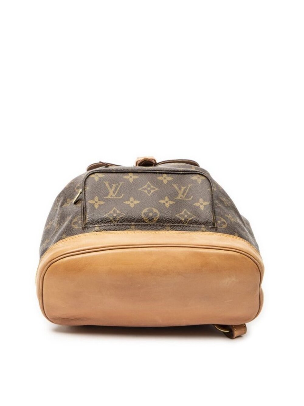 Louis Vuitton Montsouris Brown Monogram Canvas Shoulder Bag - Picture 6 of 10